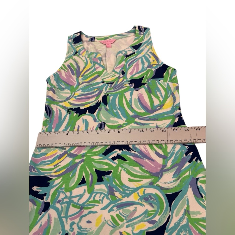 Lilly Pulitzer Estrada Print Knit Shift Dress Xxs View 6
